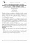 Research paper thumbnail of Effect of organic and conventional housing on prevalence of osteochondrosis dissecans in finishing pigs