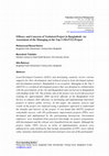 Research paper thumbnail of Efficacy and Concerns of Technical Project in Bangladesh: An Assessment of the Managing at the Top 2 (MATT2) Project