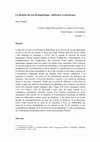 Research paper thumbnail of La division du travail linguistique : déférence et stéréotypes