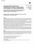 Research paper thumbnail of Integrating Evidence-Supported Psychotherapy Principles in Mental Health Case Management: A Capacity-Building Pilot