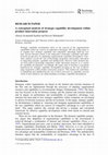 Research paper thumbnail of A conceptual analysis of strategic capability development within product innovation projects