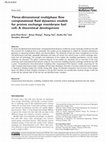 Research paper thumbnail of Three-dimensional multiphase flow computational fluid dynamics models for proton exchange membrane fuel cell: A theoretical development