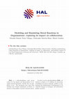 Research paper thumbnail of Modeling and Simulating Moral Emotions in Organizations: exploring its impact on collaboration