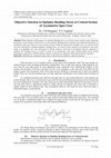 Research paper thumbnail of Objective function to Optimize Bending Stress at Critical Section of Asymmetric Spur Gear