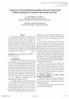 Research paper thumbnail of Comparison of result of analytical and modeling software for critical section thickness, tip thickness of Asymmetric Spur Involute Gear Tooth