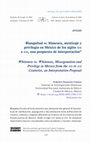 Research paper thumbnail of Blanquitud vs. blancura, mestizaje y privilegio en México de los siglos XIX a XXI, una propuesta de interpretación