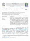 Research paper thumbnail of Application of lithotopo units for automatic classification of rivers: Concept, development and validation