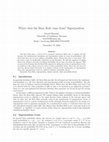 Research paper thumbnail of Where does the Born Rule come from? Superposition