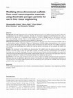 Research paper thumbnail of Modifying three-dimensional scaffolds from novel nanocomposite materials using dissolvable porogen particles for use in liver tissue engineering