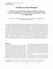 Research paper thumbnail of Glycine Protects Bile Physiology and Biliary-Specific Liver Cell Metabolism from Ischemia-Reperfusion Injury: A 1H NMR Study