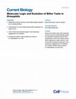 Research paper thumbnail of Molecular Logic and Evolution of Bitter Taste in Drosophila