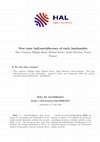 Research paper thumbnail of New ionic half-metallocenes of early lanthanides