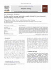 Research paper thumbnail of On the number-average molecular weight of poly(1,4-trans isoprene) determined by conventional GPC