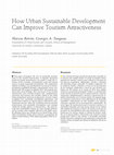 Research paper thumbnail of How Urban Sustainable Development Can Improve Tourism Attractiveness