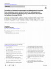 Research paper thumbnail of Correction to: Stereotactic radiosurgery and radiotherapy for resected brain metastases: current pattern of care in the Radiosurgery and Stereotactic Radiotherapy Working Group of the German Association for Radiation Oncology (DEGRO)