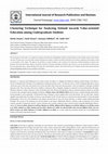 Research paper thumbnail of Clustering Technique for Analyzing Attitude towards Value-oriented
Education among Undergraduate Students