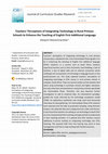 Research paper thumbnail of Teachers’ Perceptions of Integrating Technology in Rural Primary Schools to Enhance the Teaching of English First Additional Language