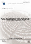 Research paper thumbnail of Review of security measures in the 6th Research Framework Programme and the Prepa-ratory Action for Security Research