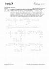 Research paper thumbnail of ChemInform Abstract: Synthesis of 3,4-Dihydropyrimidinones via Phase Transfer Catalysis