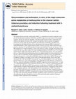 Research paper thumbnail of Glucuronidation and sulfonation, in vitro, of the major endocrine-active metabolites of methoxychlor in the channel catfish, Ictalurus punctatus, and induction following treatment with 3-methylcholanthrene