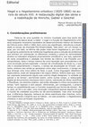 Research paper thumbnail of Hegel e o Hegelianismo ortodoxo (1820-1860) na aurora do século XXI: A restauração digital das obras e a reabilitação de Hinrichs, Gabler e Göschel