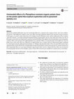 Research paper thumbnail of Unintended effects of a Phytophtora-resistant cisgenic potato clone on the potato aphid Macrosiphum euphorbiae and its parasitoid Aphidius ervi