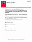 Research paper thumbnail of Overdose Risk and Client Characteristics Associated With the Injection of Buprenorphine at a Medically Supervised Injecting Center in Sydney, Australia