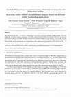 Research paper thumbnail of Assessing traffic-related environmental impacts based on different traffic monitoring applications