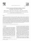 Research paper thumbnail of Biomass exposure and the high resolution computed tomographic and spirometric findings