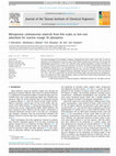 Research paper thumbnail of Mesoporous carbonaceous material from fish scales as low-cost adsorbent for reactive orange 16 adsorption