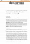 Research paper thumbnail of A contribuição da noção de tecnoestética de Gilbert Simondon para o projeto de transformação da tecnologia de Andrew Feenberg