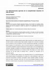 Research paper thumbnail of Agricultural determinations of industrial competitiveness. The case of Arcor Las determinaciones agrícolas de la competitividad industrial. El caso de Arcor