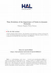 Research paper thumbnail of Time Evolution of the Importance of Nodes in dynamic Networks