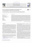 Research paper thumbnail of The use of arabic gum, maltodextrin and surfactants in the microencapsulation of phytosterols by spray drying