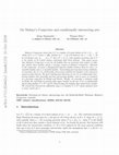 Research paper thumbnail of On Mubayi's Conjecture and conditionally intersecting sets