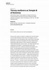 Research paper thumbnail of [Review] J. Muñoz Sogas, Thirsty seafarers at Temple B of Kommos: commercial districts and the role of Crete in Phoenician trading networks in the Aegean (Archaeopress), Oxford, 2022