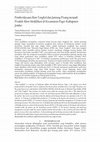 Research paper thumbnail of The Optimization of Tuna Fish and Banana Blossoms into Abon Modified Products in Puger District, Jember Regency