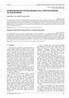 Research paper thumbnail of An improved method for high impedance fault detection in medium voltage networks