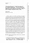 Research paper thumbnail of "Patterning Meaning": A Thick Description of the Tsinghua Manuscript "*Tāng zài Chì/Dì mén" (Tāng was at the Chì/Dì Gate) and What It Tells Us about Thought Production in Early China