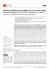 Research paper thumbnail of Studying the Influence of the Impact Gap Value on the Average Translational Speed of the Wheeled Vibration-Driven Robot