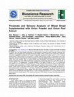 Research paper thumbnail of Proximate and Sensory Analysis of Wheat Bread Supplemented with Onion Powder and Onion Peel Extract