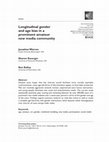 Research paper thumbnail of Longitudinal gender and age bias in a prominent amateur new media community