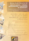 Research paper thumbnail of Acceso y uso de las TIC de las mujeres mayores de la Europa comunitaria