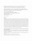 Research paper thumbnail of Safety and immunogenicity of the second and third doses of COVID-19 vaccine in adolescents with rheumatic diseases