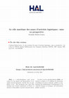 Research paper thumbnail of Le rôle maritime des zones d’activités logistiques: mise en perspective