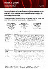 Research paper thumbnail of La accesibilidad de los gráficos estadísticos para personas con baja visión y visión cromática deficiente