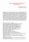 Research paper thumbnail of Elenco dei personaggi citati nei dispacci di Bernardo Navagero