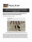 Research paper thumbnail of Radical Islamist Weaponized Drone Use I&W (Indications & Warning) in Africa: A Terrorism Research Note