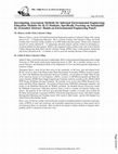 Research paper thumbnail of Investigating Assessment Methods for Informal Environmental Engineering Education Modules for K-12 Students, Specifically Focusing on Sustainability