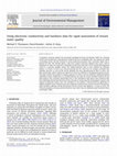 Research paper thumbnail of Using Electronic Conductivity and Hardness Data for Rapid Assessment of Stream Water Quality